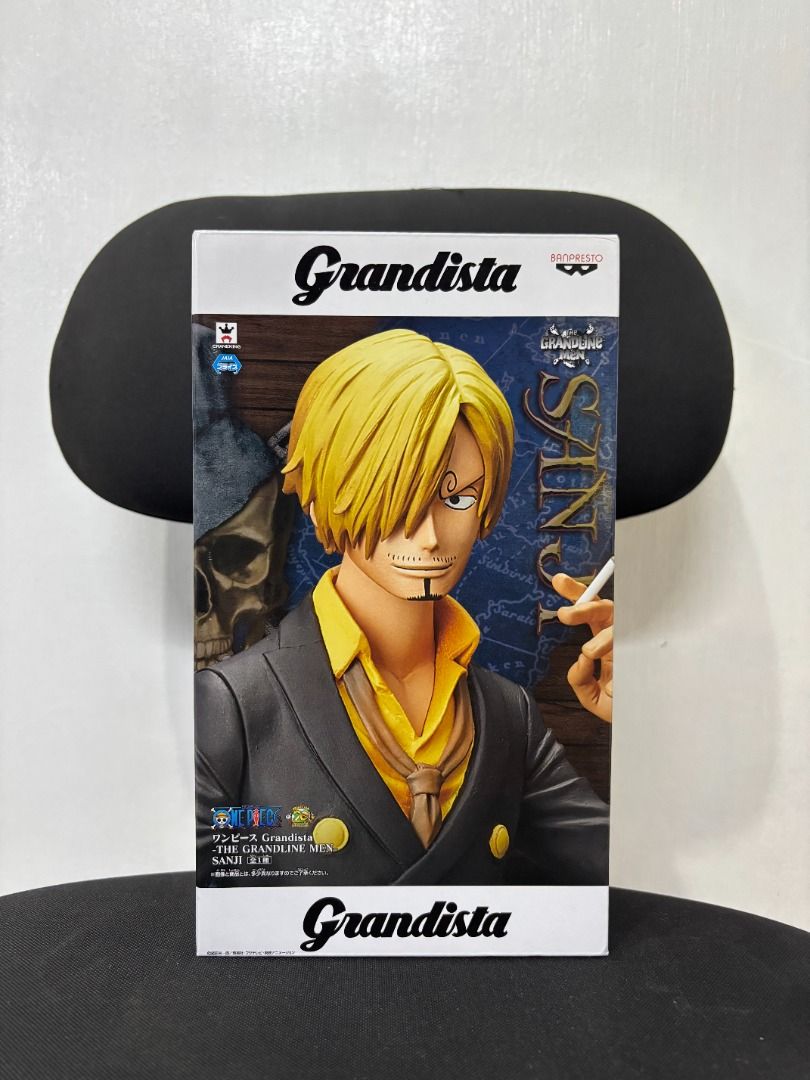 Grandista Sanji V1 (Category: Figurines & Statues) located in Bulacan. Submitted by funkopatsaiyajin (Listing ID 1465669851, Image 1). Description: MISB - Mint in Sealed Box 📍 Location : SJDM Bulacan / North Caloocan 🚚 MOD : LBC / Lalamove / Grab Express / Drop&Go 💳 MOP : GCash / GoTyme / Maribank / Maya Express.