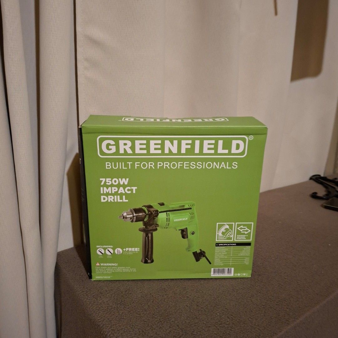 Greenfield impact drill barena 750w (Category: Craft Supplies & Tools) located in Pasig City. Submitted by fasttech01 (Listing ID 1465580791, Image 3). Description: .