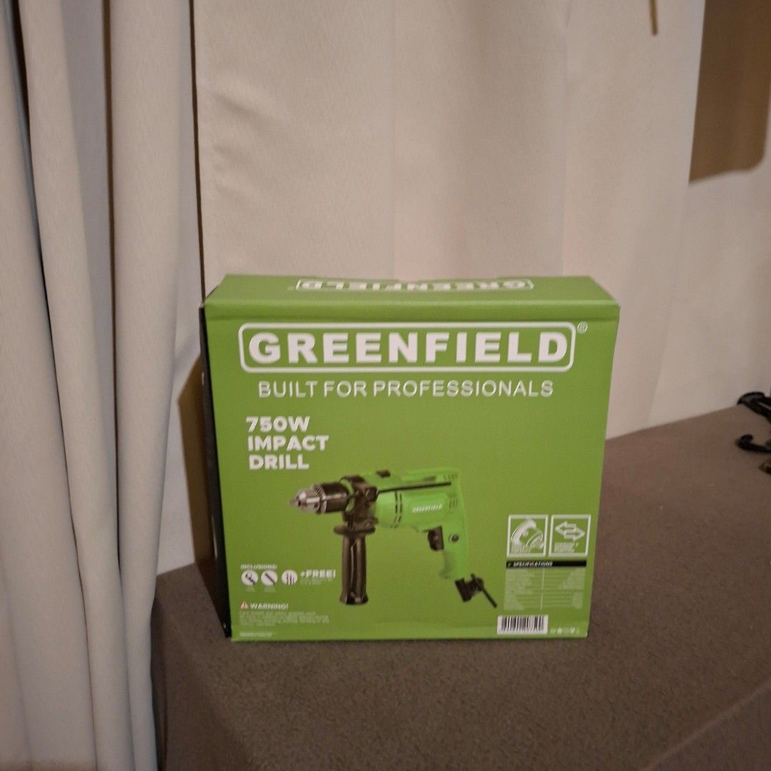 Greenfield impact drill barena 750w (Category: Craft Supplies & Tools) located in Pasig City. Submitted by fasttech01 (Listing ID 1465580791, Image 2). Description: .