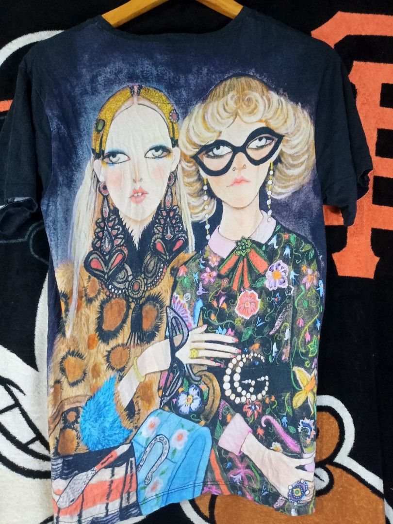 Gucci x Unskilled Workers Tee (Category: Tshirts & Polo Shirts ) located in Castilla. Submitted by stignapamorma (Listing ID 1465683879, Image 2). Description: Luxury Brand Tshirt ( Ukay ) Size - 17.5x26.5 Condition - Excellent Color Rate - 9/10 Issue - Good Fade Price - 350+SF.