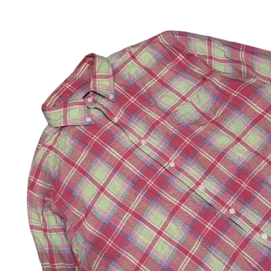 HACKETT LONDON | Pink Plaid Button-Down Shirt Size L (Category: Formal Shirts) located in Imus. Submitted by thealfa8archive (Listing ID 1465744452, Image 2). Description: .