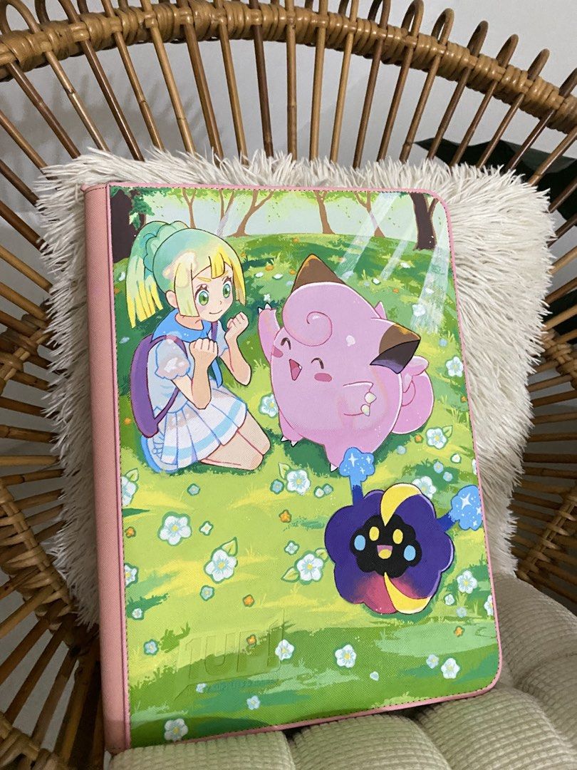 hand painted binder comms!! (Category: Trading Cards Accessories) located in Manila. Submitted by mayezee_ (Listing ID 1465683969, Image 2). Description: Binder Painting for collections! Price may vary due to the request & binder size Can do: -Backgrounds -Full arts -Customs Send a message for inquiries!.