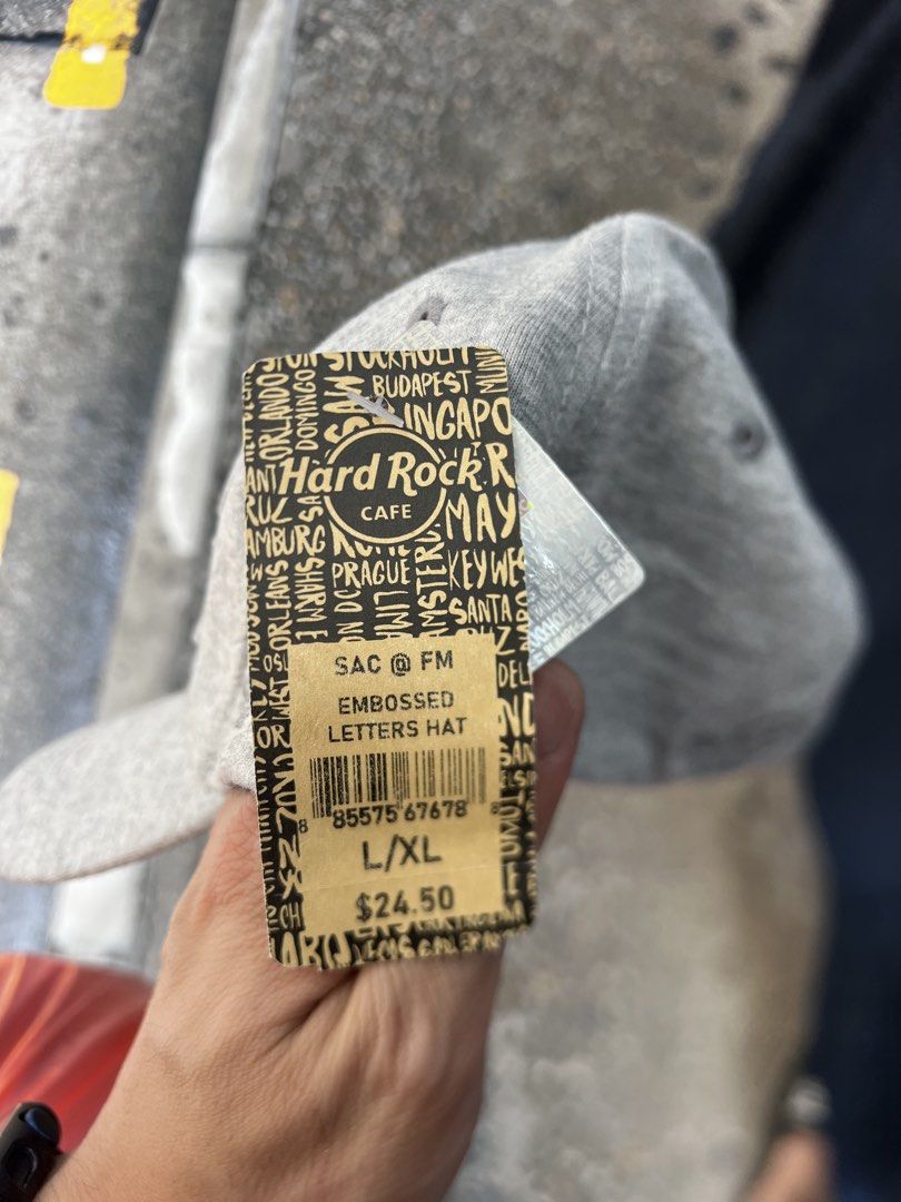 Hard rock cap (Category: Caps & Hats) located in Manila. Submitted by corruptdot (Listing ID 1465619025, Image 3). Description: .