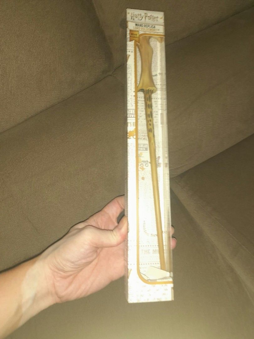 Harry Potter Lord Voldemort Wand Replica (Category: Western Merchandise) located in Cainta. Submitted by patrickwilsonstore (Listing ID 1465707998, Image 1). Description: - Official movie-accurate Lord Voldemort wand replica - Unique packaging featuring a graphic newspaper print design b - 100% brand new and unused stock - Comes in original cardboard and plastic window box, perfect for gifting or collecting bnew in box.