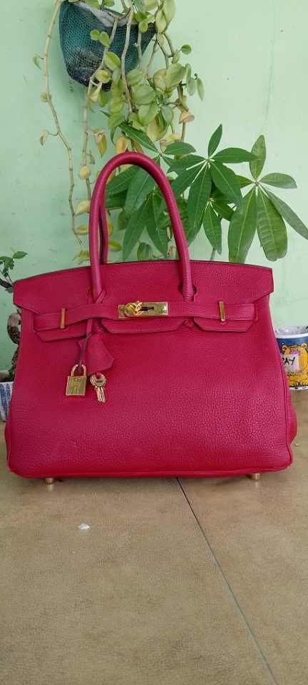 Hermes Birkin 30 (Category: Tote Bags) located in Davao. Submitted by luxxe_closet (Listing ID 1465590127, Image 1). Description: From Japan Surplus. Coded. Riri zipper. With lock and keys. No major issues Self authenticate is advise! No to bogus!.