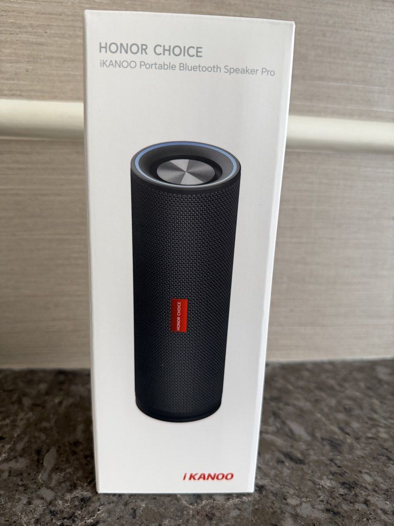 Honor Choice iKANO Portable Bluetooth Speaker Pro (Category: Soundbars, Speakers & Amplifiers) located in Manila. Submitted by wired_24x7 (Listing ID 1465616227, Image 1). Description: - Brand: Honor Choice iKANO Portable Bluetooth Speaker Pro - Color: Black - Condition: Brand new, sealed in retail packaging - In the box: Speaker and USB Type-C cable - Key Features: Wireless stereo pairing capability & auto shut-down (saves battery after 15 mins 