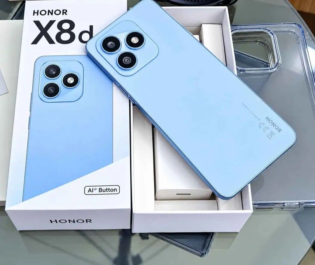 Honor x8d (Category: Android Others) located in Manila. Submitted by jahjah13 (Listing ID 1465619422, Image 1). Description: Honor+X8D+🔥 •+8+8/256+GB+Storage •+108MP+AI+Camera+++5MP+Ultrawide+(Rear) •+16MP+Camera+(Front) •+Magic+OS+10 •+Android+Version+16 •+Snapdragon+6s+Gen+2+Processor •+IP65+Water+&+Dust+Resistance •+SGS+Drop+resistant •+Speaker+volume+up+to+300% •+Side+Fingerprint •+7000+mAh+(Makunat) ➡️+100%+Smooth ➡️+100%+Makinis ➡️Brand+Ne