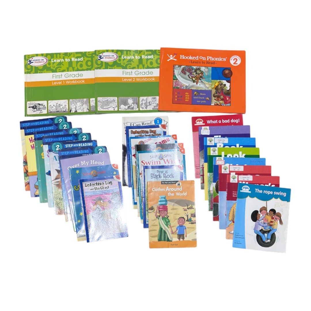 Hooked on Phonics Books (Category: Children's Books) located in Paranaque City. Submitted by dalle_closet (Listing ID 1465596808, Image 1). Description: take all only .