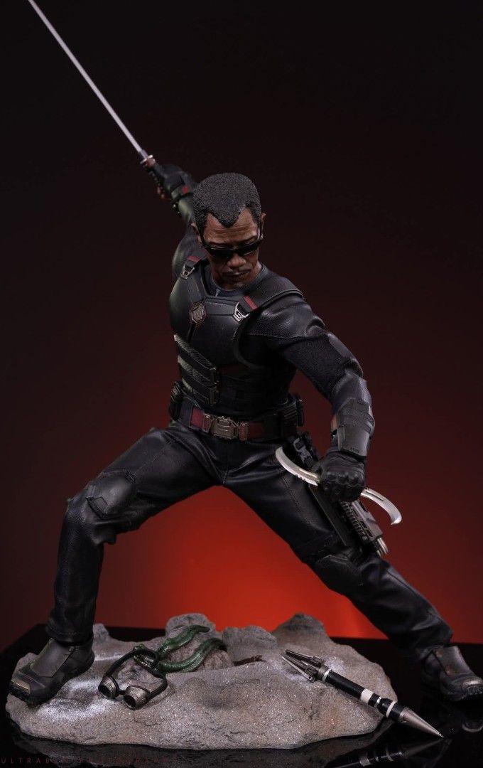 Hot Toys Blade (Category: Figurines & Statues) located in Quezon City. Submitted by boldstar69 (Listing ID 1465590709, Image 2). Description: FS: Hot Toys Blade from Deadpool Wolverine movie Misb brandnew 14k only ( steal price) Location qc cubao Pls follow my page Hype Essentials.
