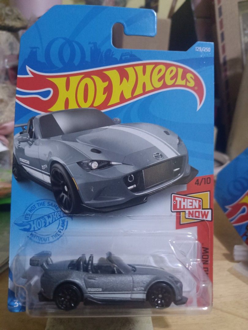 Hot Wheels (Category: Vehicle & Diecast Models) located in Dasmarinas. Submitted by jimzvcra (Listing ID 1465613971, Image 1). Description: Reading is Essential!!! First pic: 180 '15 Mazda MX-5 Miata Soft Corners Second pic: 179 '15 Mazda MX-5 Miata Soft Corners Jhook issue Prices are Fixed Located at Dasmarinas, Cavite Payment via Gcash Deliver via: Renier Express LBC COP Lalamove (From Dasmarinas Cavite or PGH) Meetup by schedule (PGH, Walterma