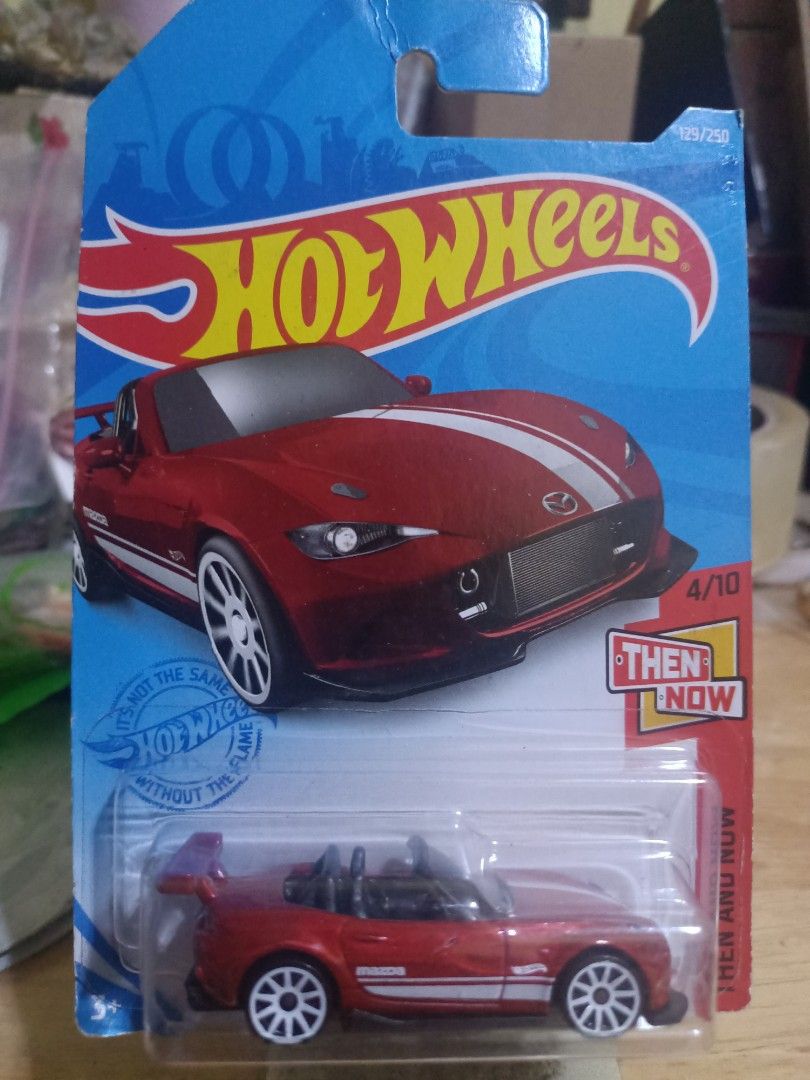 Hot Wheels (Category: Vehicle & Diecast Models) located in Dasmarinas. Submitted by jimzvcra (Listing ID 1465614376, Image 1). Description: Reading is Essential!!! '15 Mazda MX-5 Miata Soft Corners Jhook issue Prices are Fixed Located at Dasmarinas, Cavite Payment via Gcash Deliver via: Renier Express LBC COP Lalamove (From Dasmarinas Cavite or PGH) Meetup by schedule (PGH, Waltermart Dasmarinas, DLSUMC, Avit Coffee near aguinaldo highway cor. ti