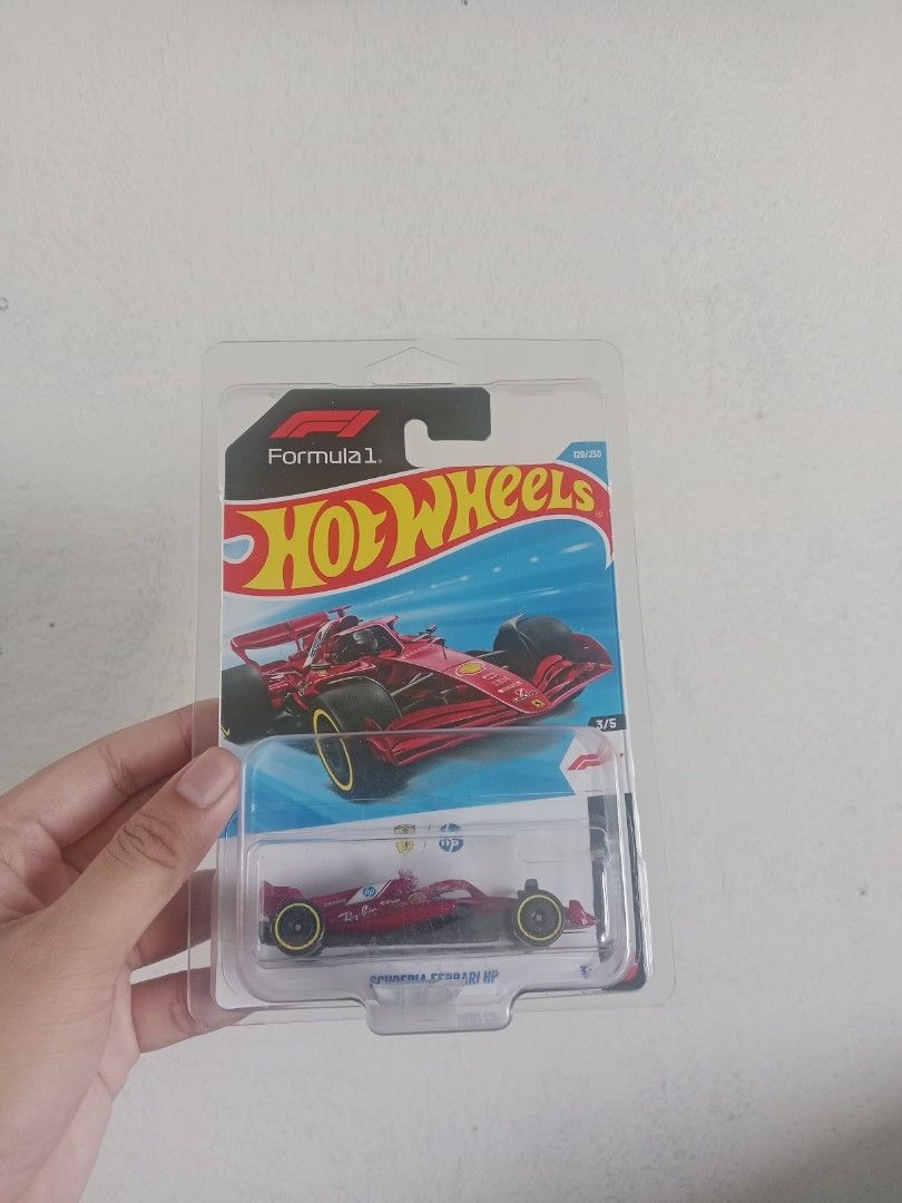 Hot Wheels Ferrari Scuderia HP (Category: Interactive Toys) located in Dipolog. Submitted by karl_hobby (Listing ID 1465607855, Image 2). Description: Hot Wheels Ferrari Scuderia HP With free protector and silica gel CONDITION: Very Mint never been open MOP: Gcash/Maribank MOD: J&T Express/SPX Express/Flash Express.