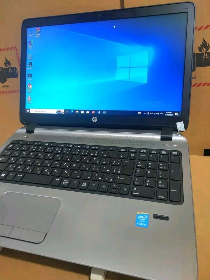 💜HP 450 G2: Intel core i5 5thGEN💜 (Category: Laptops & Notebooks) located in Manila. Submitted by lonelyme_1986 (Listing ID 1465755607, Image 2). Description: 💜HP 450 G2: Intel core i5 5thGEN💜 🛑intel Core i5 5thGen 2.20GHz ✅8GB RAM ✅256GB SSD Storage 🛑Intel hd graphics 🛑15'6 inches Screen ✅with NUMPAD KEYBOARD 🛑Good battery 🛑Wifi ready 🛑Bluetooth ready 🛑Camera ready 🔴VGA ready 🔴HDMi ready 🔴Landport ready ✅Windows 10-with complete al