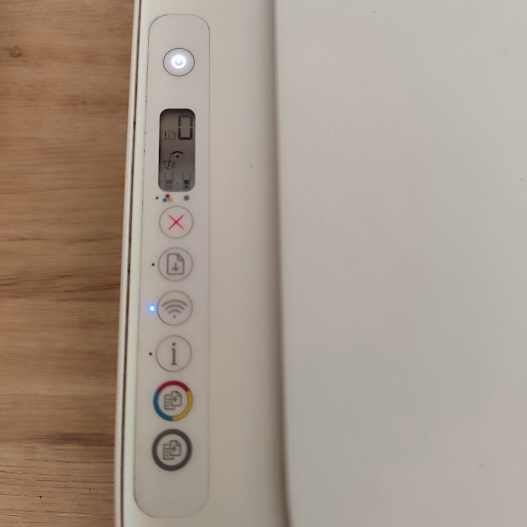 HP DeskJet Ink Advantage 2875 All-in-One Printer (Category: Printers, Scanners & Copiers) located in Baao. Submitted by elis.closet (Listing ID 1465651747, Image 2). Description: HP DeskJet Ink Advantage 2875 All-In-One Wireless Printer (Complete Box & Manual) Price: PHP 4,200 Product Details: * Functions: Print, Copy, Scan, and Wireless Printing (via Wi-Fi & HP Smart App) * Condition: Pre-loved, well-cared-for (Purchased May 2024) * RFS: Declutt