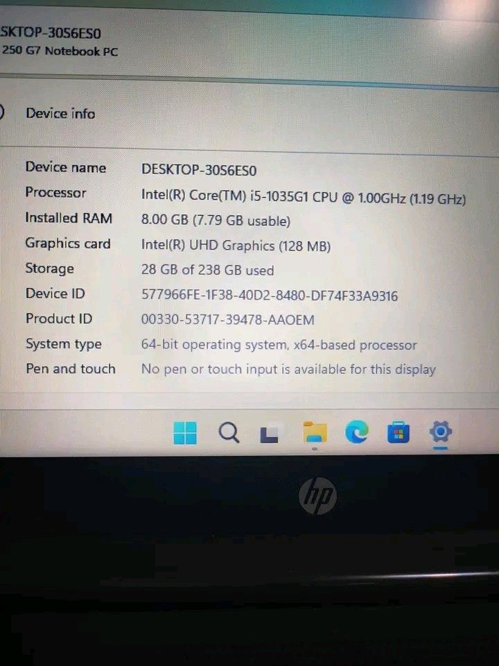 💜HP g7: Intel core i5 10thGEN💜 (Category: Laptops & Notebooks) located in Manila. Submitted by lonelyme_1986 (Listing ID 1465727748, Image 1). Description: 💜HP g7: Intel core i5 10thGEN💜 🛑intel Core i5 10thGen 1.19GHz ✅8GB RAM ✅256GB SSD Storage 🛑Intel hd graphics 🛑15'6 inches Screen ✅with NUMPAD KEYBOARD 🛑Good battery 🛑Wifi ready 🛑Bluetooth ready 🛑Camera ready 🔴HDMi ready #SLIMTYPE ✅Windows 11-with complete all applications #GoodQual