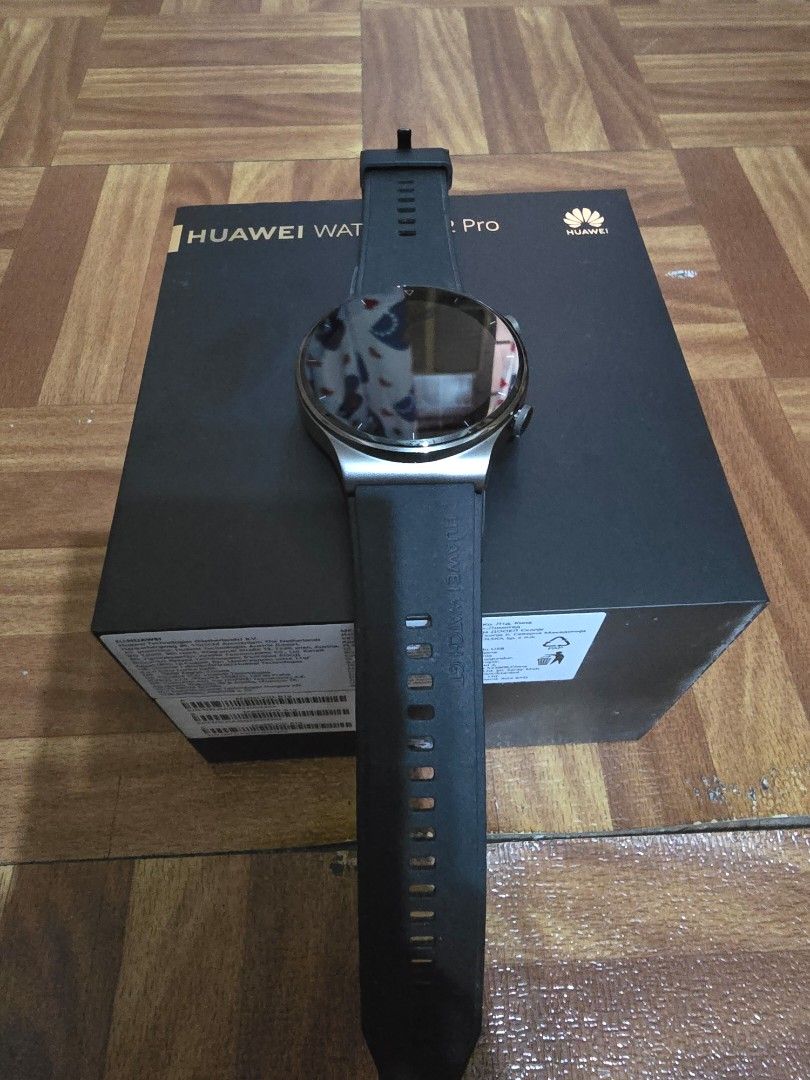 Huawei gt 2pro (Category: Wearables & Smart Watches) located in Quezon City. Submitted by baksi11 (Listing ID 1465655233, Image 2). Description: Huawei gt 2 pro very good condition no issues complete with box price 4,495.