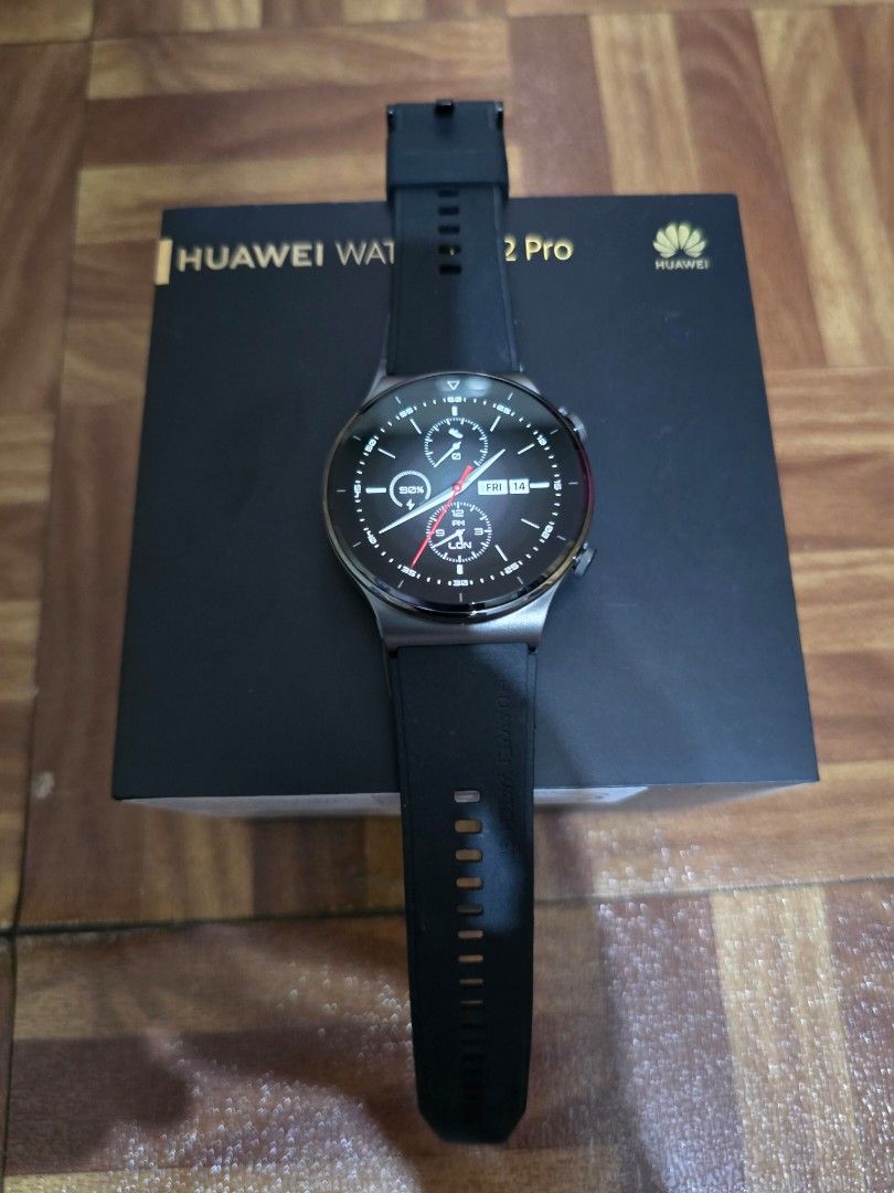 Huawei gt 2pro (Category: Wearables & Smart Watches) located in Quezon City. Submitted by baksi11 (Listing ID 1465655233, Image 1). Description: Huawei gt 2 pro very good condition no issues complete with box price 4,495.