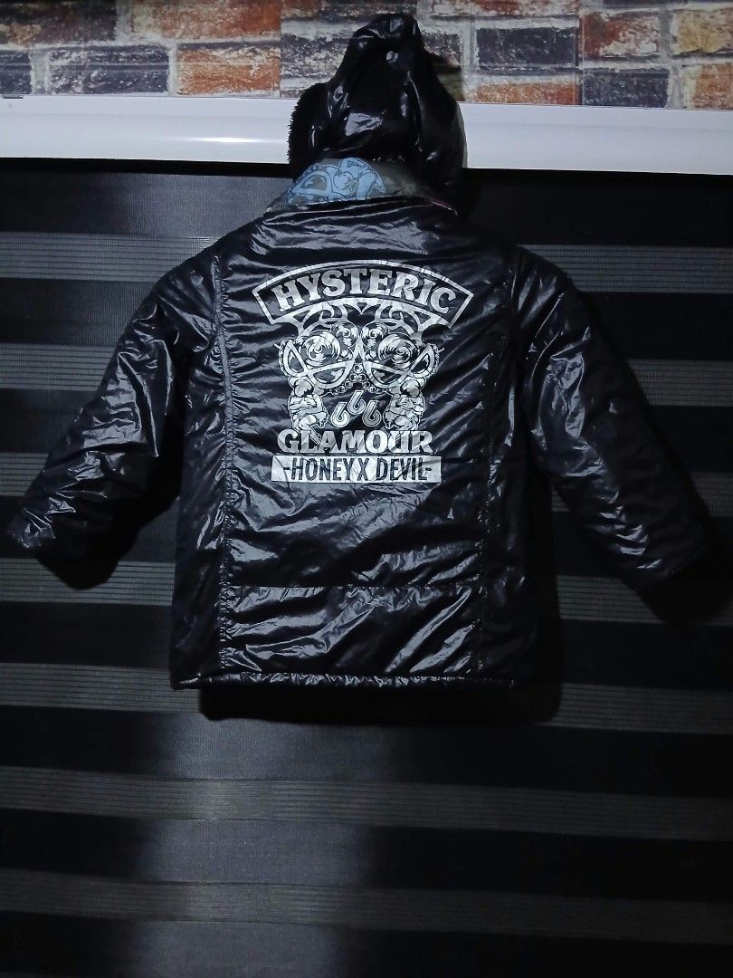Hysteric glamour puffer kids (Category: Babies & Kids Fashion) located in Caloocan City. Submitted by anthriftdepot (Listing ID 1465732803, Image 2). Description: Dimes 21x16 Excellent condition No issue Check photo for reference North Caloocan area.