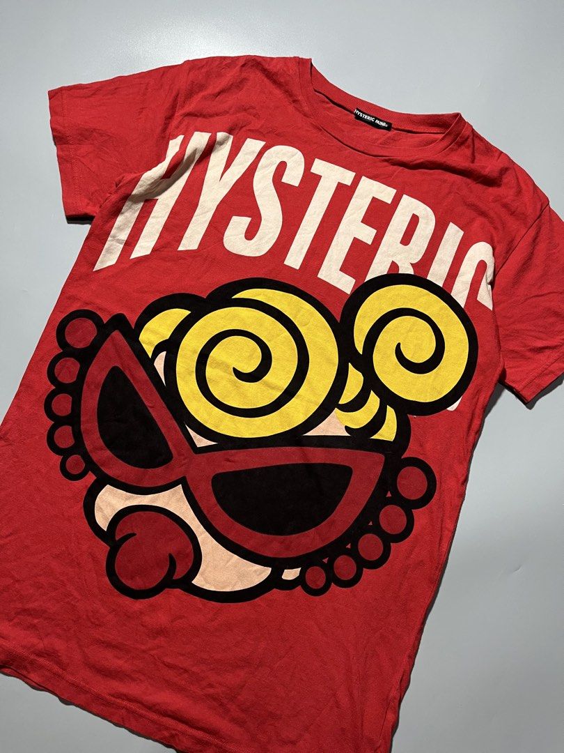 Hysteric Mini by Hysteric Glamour (Category: Shirts) located in Quezon City. Submitted by metro_junkie.ph (Listing ID 1465710405, Image 3). Description: Hysteric Mini by Hysteric Glamour (Red) Size 140 on Tag, Fits Medium to Large (20 x 31) Excellent Condition No any Flaw/Issue(s) All Detail Posted 580 + SF.