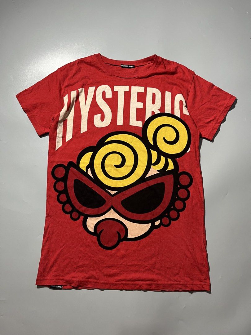Hysteric Mini by Hysteric Glamour (Category: Shirts) located in Quezon City. Submitted by metro_junkie.ph (Listing ID 1465710405, Image 1). Description: Hysteric Mini by Hysteric Glamour (Red) Size 140 on Tag, Fits Medium to Large (20 x 31) Excellent Condition No any Flaw/Issue(s) All Detail Posted 580 + SF.