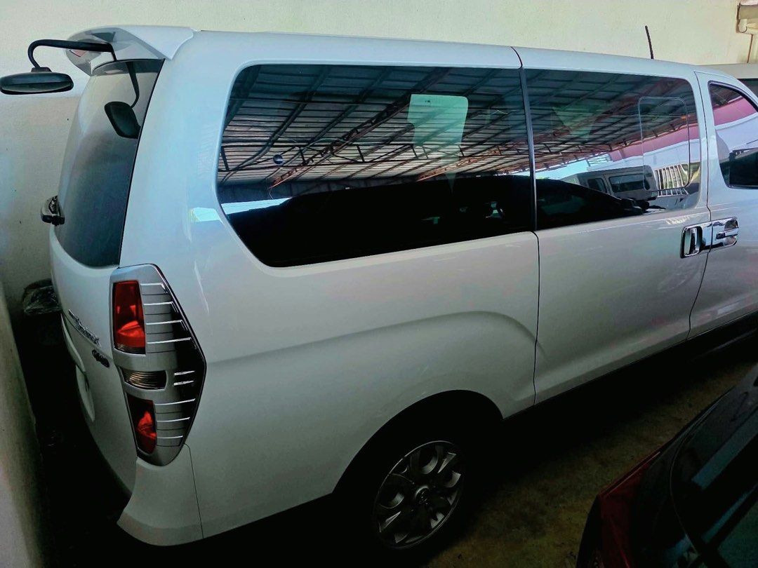 Hyundai Starex (Category: Used Cars) located in Binan City. Submitted by renanne11 (Listing ID 1464659619, Image 2). Description: FOR SALE 🔥 🚐 Hyundai Starex Gold ✅ 💰480,000 ✨Details: •2013 model •Automatic transmission •82k mileage •1st owner •Original leather seat •Navitopia stereo •3D matting ✨Condition: •Fresh in & Out •Good dual AC •Good paint/interior/engine/tires •No usok No talsik •Well maintain 🛖 Sto Tomas, Batangas.