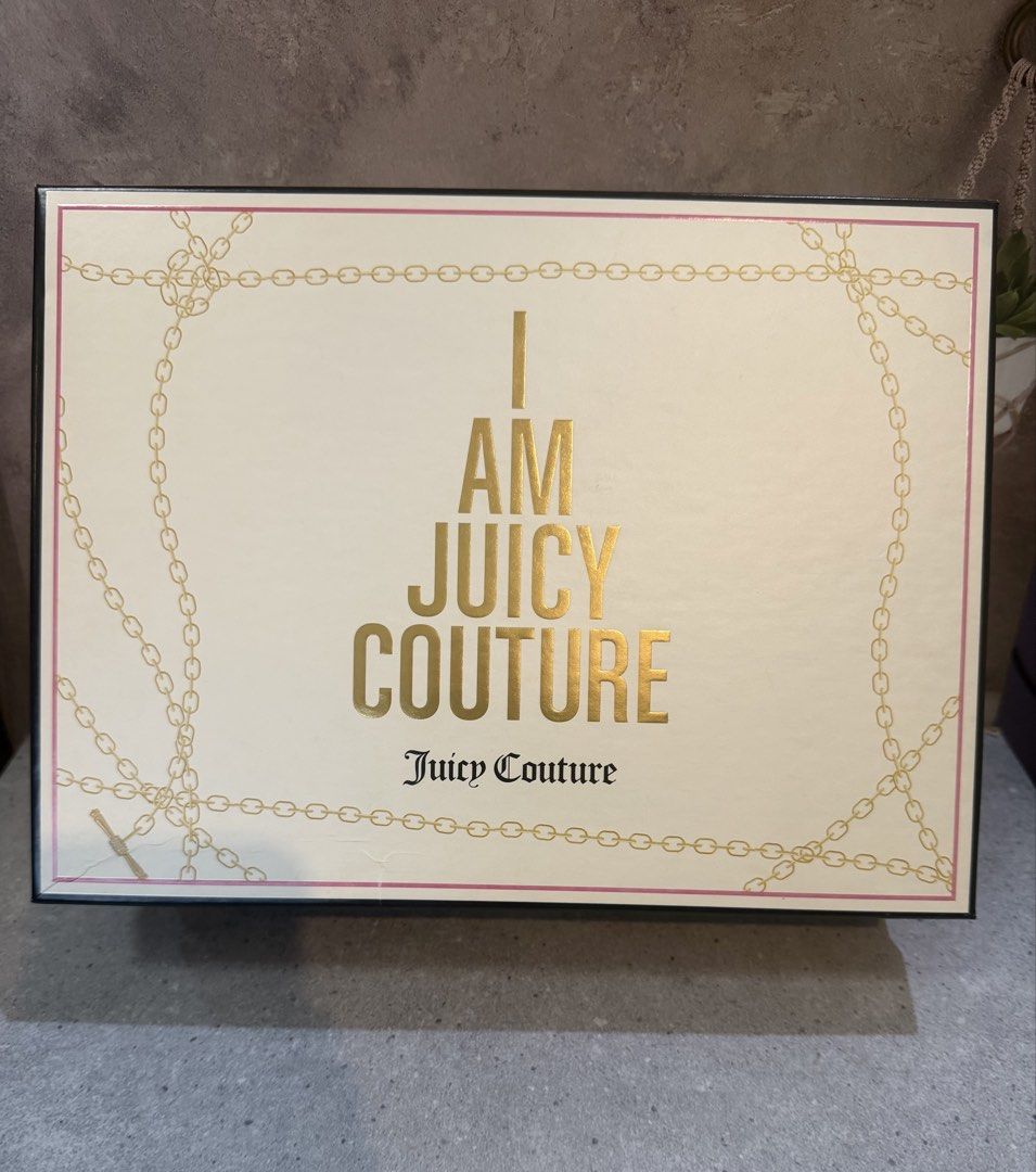I Am Juicy Couture Perfume Set (Category: Fragrance & Deodorants) located in Paranaque City. Submitted by oommggg (Listing ID 1465596038, Image 1). Description: 100% Original Paranaque Area If nagdududa wag bumili..