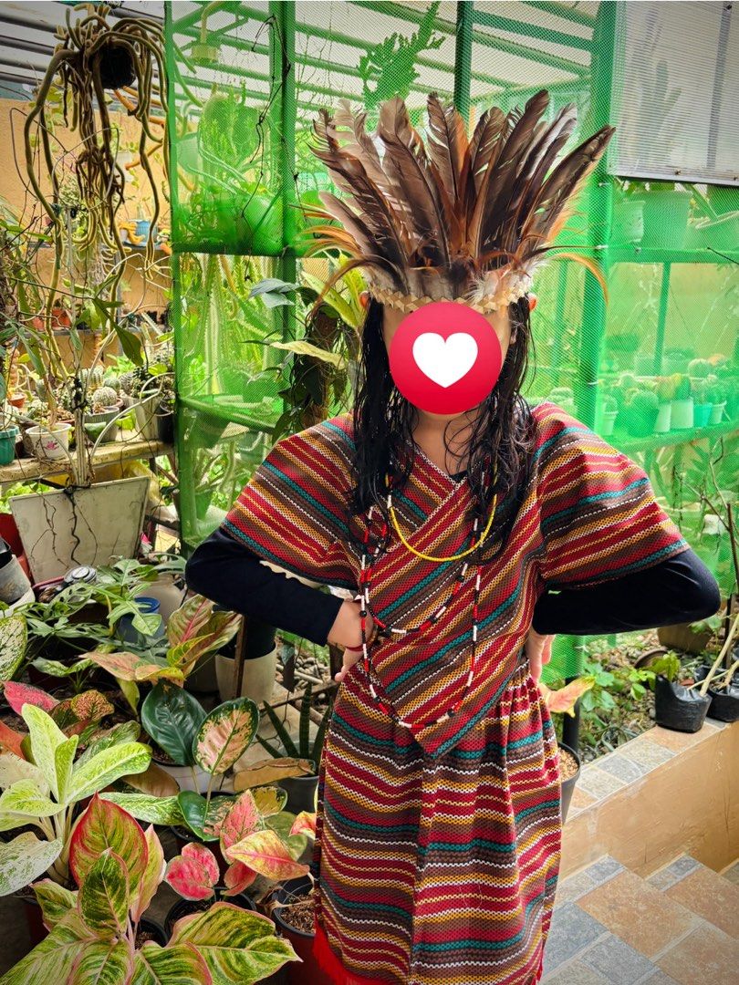 Igorot Costume (Category: Traditional & Ethnic wear) located in Las Pinas. Submitted by itskatilan97946 (Listing ID 1465677990, Image 2). Description: FOR SALE: Igorot Costume Sash, Headdress and Necklace Included 6-7 years old Used once 650 Pesos Rfs: Decluttering Mode of Payment: Gcash Mode of Delivery: Lalamove/Grab Location: Goldengate Las Piñas.