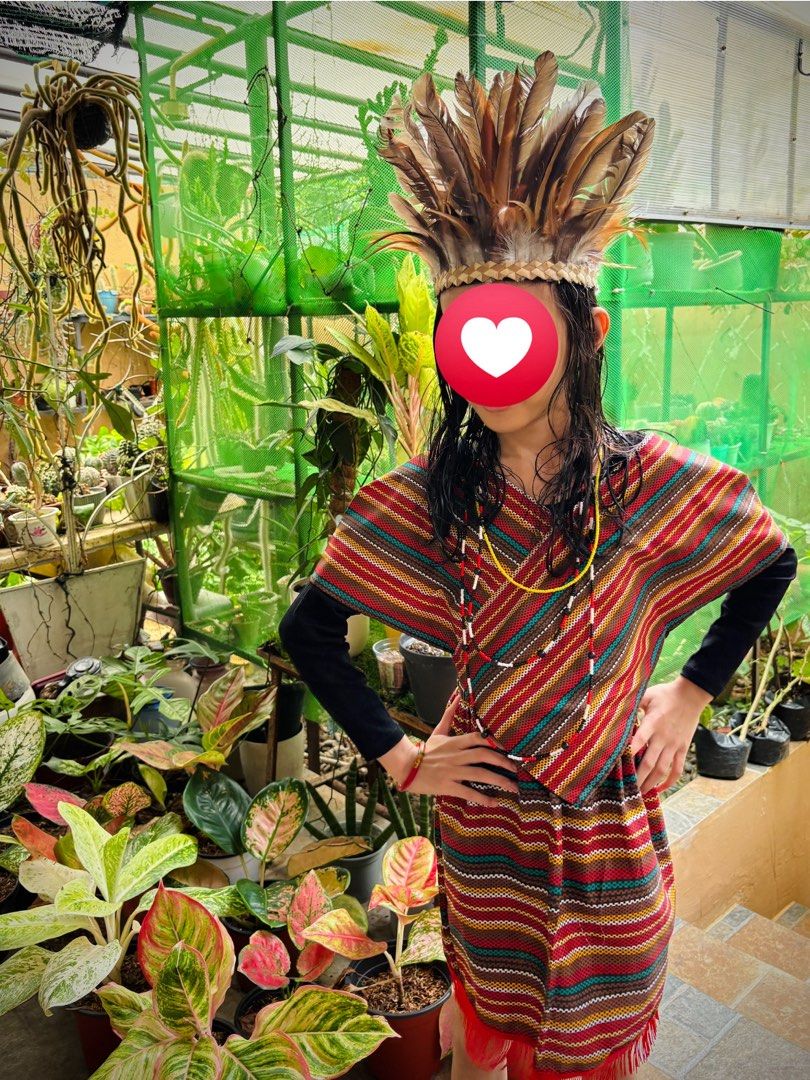 Igorot Costume (Category: Traditional & Ethnic wear) located in Las Pinas. Submitted by itskatilan97946 (Listing ID 1465677990, Image 3). Description: FOR SALE: Igorot Costume Sash, Headdress and Necklace Included 6-7 years old Used once 650 Pesos Rfs: Decluttering Mode of Payment: Gcash Mode of Delivery: Lalamove/Grab Location: Goldengate Las Piñas.