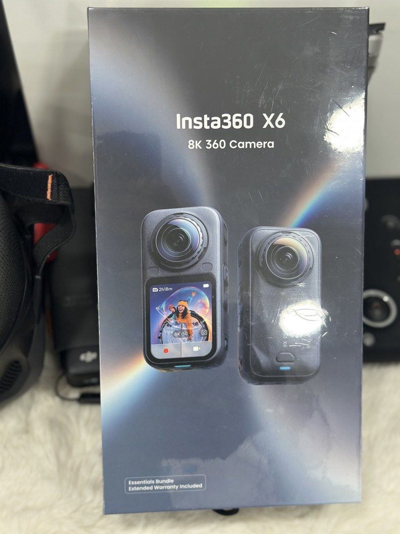Insta360 X6 (Category: Cameras) located in Quezon City. Submitted by ayahhssn (Listing ID 1465735488, Image 1). Description: For Sale / Trade: Insta360 X6 • Brand new and sealed •Essentials Bundle 📍 San Juan City 🤝 Open for Meet-up 🛵 COD available within Metro Manila 🚚 COD/COP nationwide via LBC 📩 PM us for inquiries..
