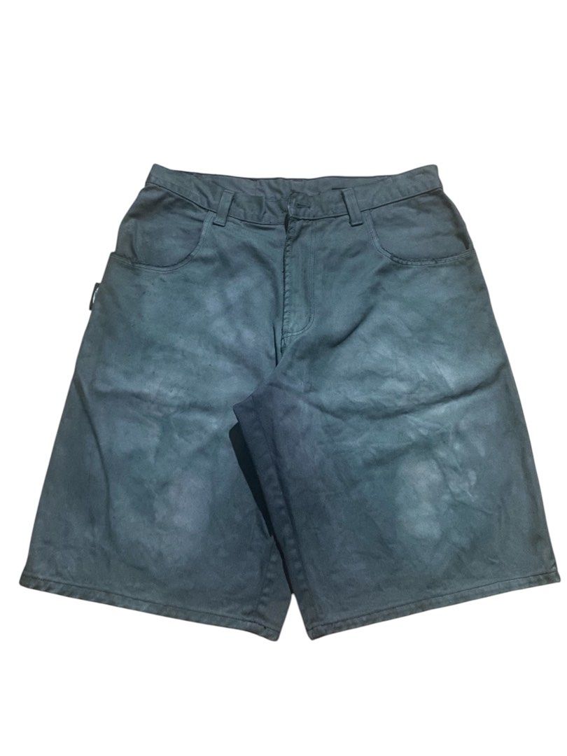 INTERSTATE JORTS (Category: Shorts) located in San Mateo. Submitted by miguel08k (Listing ID 1465649804, Image 2). Description: INTERSTATE JORTS (DYE INTO NAVY BLUE) W: 36 L: 25 T: 16 H: 14 issue: missing button and scratches.
