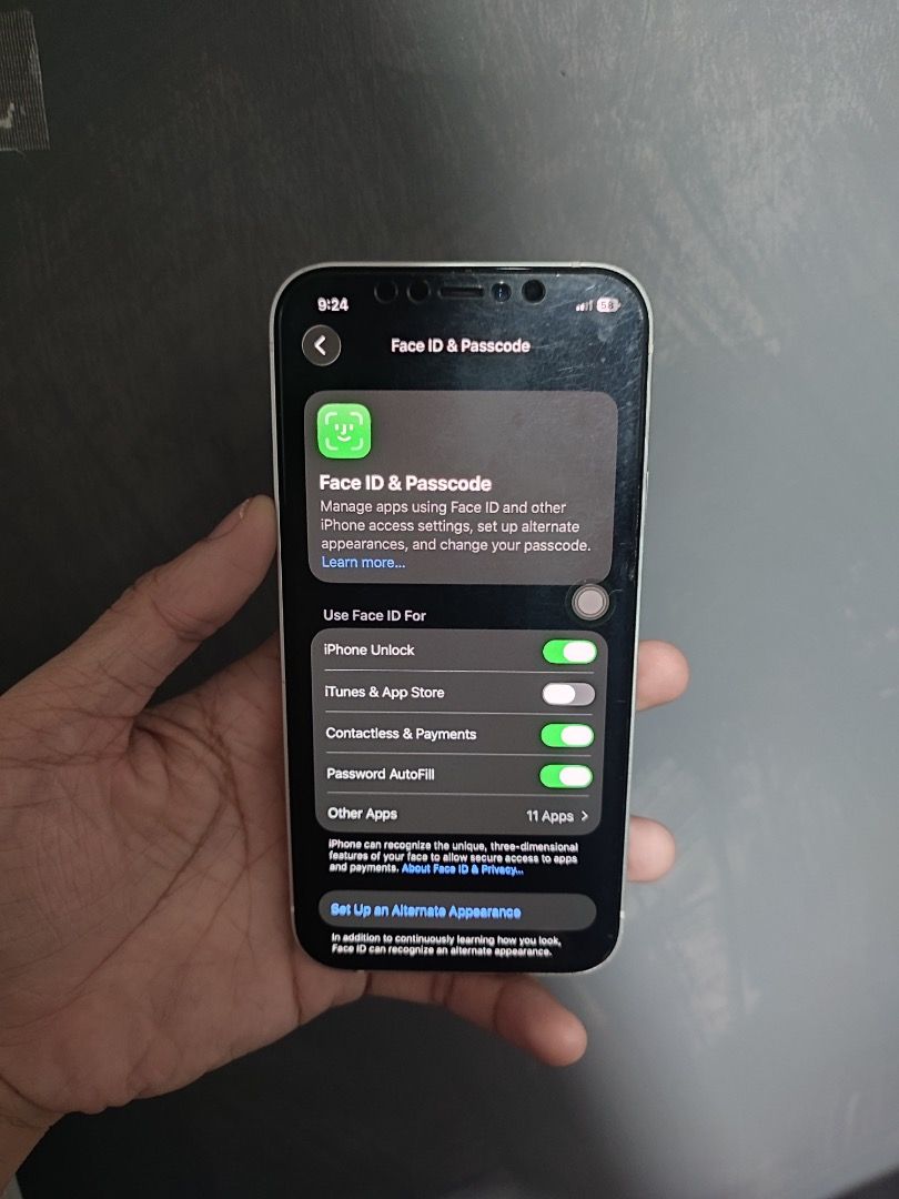 iPHONE 12 128GB ! RUSH FOR SALE ONLY (Category: iPhone 12 Series) located in Makati City. Submitted by luckyowl.ef3a99 (Listing ID 1465703120, Image 2). Description: For sale only rush no issue❕ 📌iPHONE 12 128GB ! included: charger orig and extra case freebies Details: •Good condition •Ntc Approved •True Tone & Face id •Battery Health 75% ( Original Batt ) •No issue & No dents •99% Smooth •Any sim •Unli reset •Quality Cam Front & Back •Ready to 
