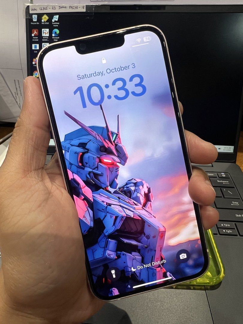 iPhone 13 128Gb Pink (Category: iPhone 13 Series) located in Lucena. Submitted by abu03 (Listing ID 1465595032, Image 1). Description: Selling iPhone 13 Pink Factory Unlock Unit case and tempered glass IOS: 17.3 79% battery health 96% smooth No dead pixel No icloud account Reset to sawa upon meet up All button still crisp Gagamitin nlng po NO To SWAP Rfs: Upgrade to 18 Pro Max text me if interested 09176949000 Meet up: Lucena City Location Pacifi