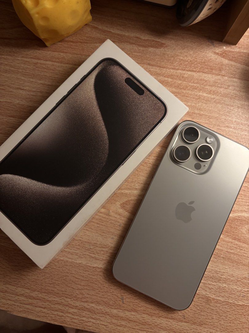 iPhone 15 pro max 512 gb (Category: iPhone 15 Series) located in Pasay City. Submitted by rainneela (Listing ID 1465624766, Image 1). Description: iPhone 15 Pro Max 512gb Bought in Power Mac Center Battery health: 83% Complete inclusions No issue Negotiable.