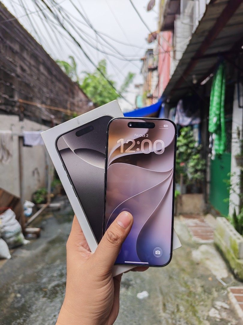 IPHONE 16 PRO 128GB (Category: Android) located in Pasig City. Submitted by onemig (Listing ID 1465707823, Image 2). Description: IPHONE 16 PRO 128GB FU 39,500 NALANG FIX No sim restriction 92 battery health Zp/a All working No issue Pasig location.