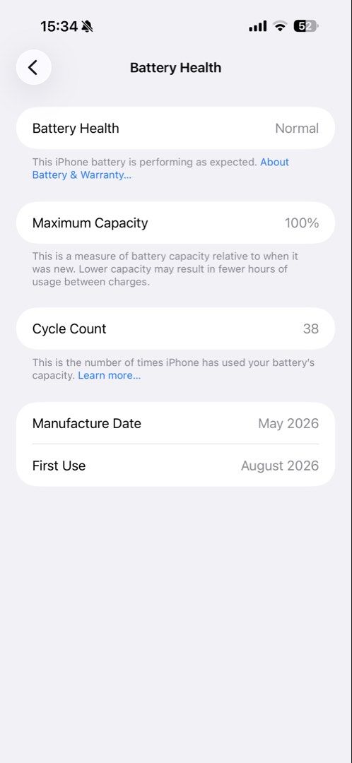 Iphone 17 Pro Max 256gb (Silver) (Category: iPhone 17 Series) located in Manila. Submitted by qualitygoods.forsale (Listing ID 1465645120, Image 3). Description: Selling only because I’d like to switch to a smaller iphone. No scratches, with screen protector and battery usage still at 100%. Also include box, sim eject tool and cable charger (no adaptor). Phone was only used for watching Netflix and Youtube. .