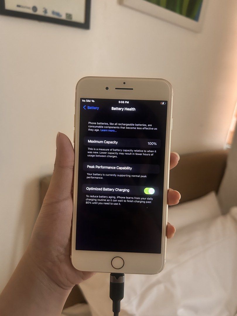 IPHONE 7 PLUS | 256GB | 100% BH | Rose Gold (Category: iPhone 7 Series) located in Manila. Submitted by kashrain (Listing ID 1465603712, Image 3). Description: IPHONE 7 PLUS | 256GB | 100% BH | Rose Gold 256GB 100% Battery Health — replaced Color: Rose Gold ISSUE: Minor dents/scuffs on the sides only -First owner -No issues from the phone besides the side dents (dm for the photos) -Negotiable! Loc: Cavite/Metro Manila | Lalamove / J&T / LBC / Mee