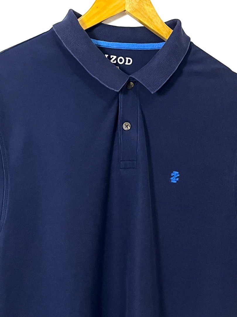 Izod Dark Blue Polo Shirt (Category: Tshirts & Polo Shirts ) located in Quezon City. Submitted by phillystuff (Listing ID 1465681279, Image 2). Description: IZOD Dark Blue Polo Shirt Fits XL 22.5 x 32 Excellent Condition PHP 550.