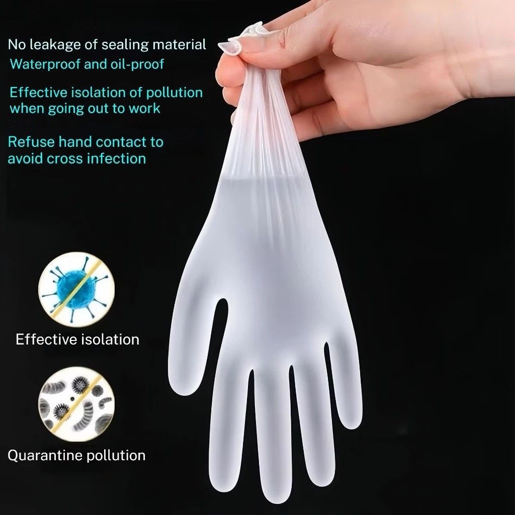 J TPE disposable gloves for catering baking soft absorbent transparent thick durable (Category: Looking For) located in Manila. Submitted by kimmychen123 (Listing ID 1465624767, Image 3). Description: pm for more details.