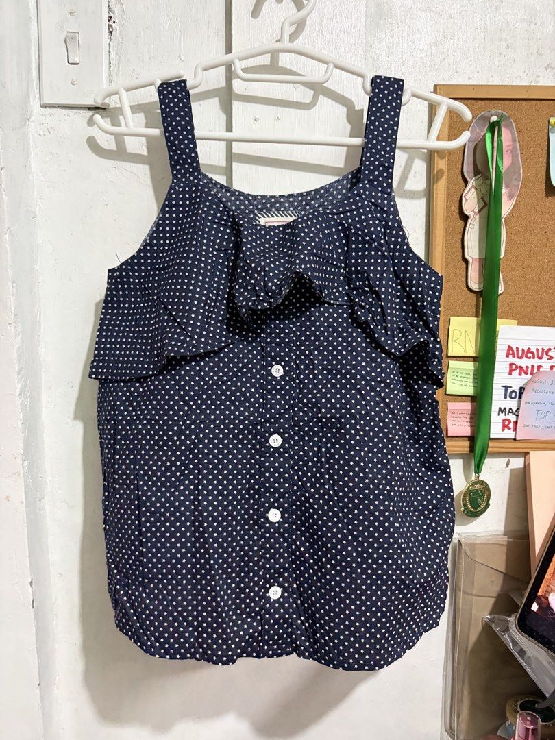 Jagthug Blue Blouse (Category: Blouses) located in Quezon City. Submitted by berrystrawng (Listing ID 1465683852, Image 1). Description: .