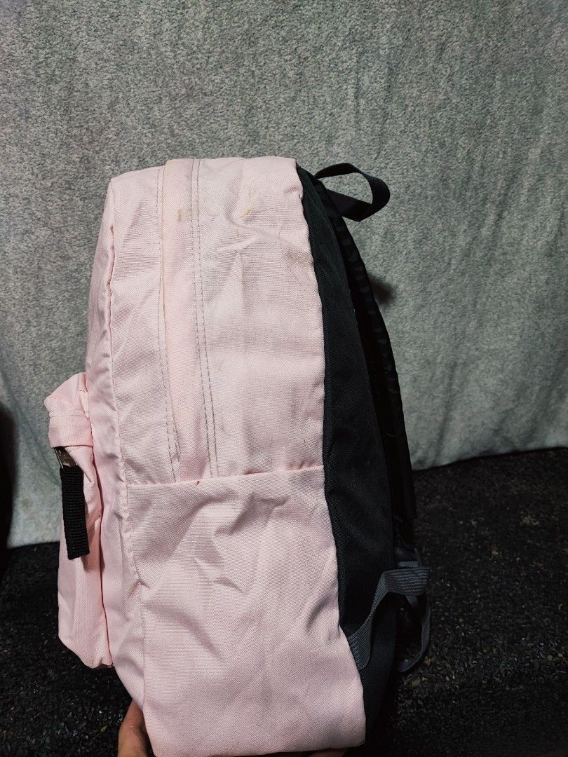JanSport Pink Backpack (Category: Backpacks) located in Baguio. Submitted by ozara.06 (Listing ID 1465693049, Image 2). Description: Jansport baby pink Classic size Has washable dirt 500.