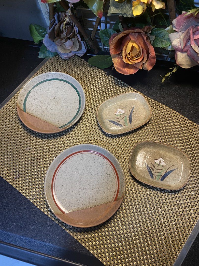 Japan cake plate (Category: Coffee & Tea Tableware) located in Caloocan City. Submitted by mzmarsz (Listing ID 1465671696, Image 1). Description: Japan surplus As is Unique style Good for cake and cookie.