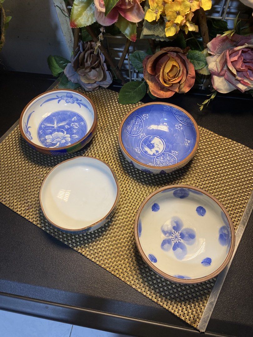 Japan soap bowl (Category: Dinnerware & Cutlery) located in Caloocan City. Submitted by mzmarsz (Listing ID 1465644674, Image 2). Description: Japan surplus As is Take all only 5” 4” ung maliit Ang ggnda nila Mura na po yan. .
