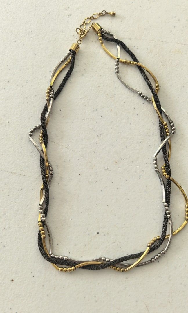 Japan tri color strand necklace (Category: Necklaces) located in Tuguegarao City. Submitted by zenphoenix-7ad615 (Listing ID 1465610179, Image 2). Description: Tri color necklace Japan.
