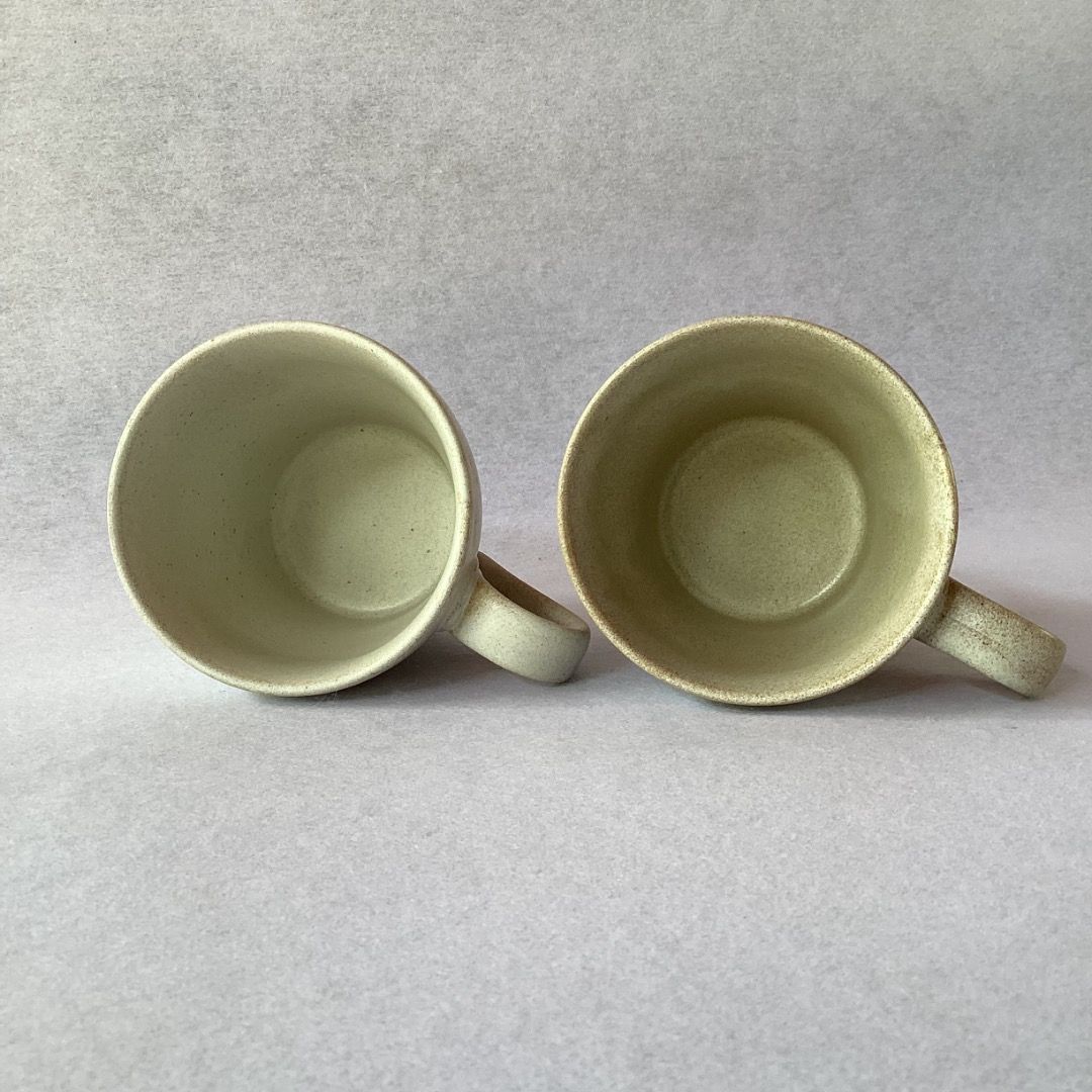 Japanese Studio Pottery Fluted Matte Ceramic Mugs (Category: Coffee & Tea Tableware) located in Davao. Submitted by eclectic1925 (Listing ID 1465688622, Image 2). Description: Php175 each Japanese Studio Pottery Fluted Matte Ceramic Mugs *please comment, “Mine + letter) H: 3.3 inches L: 3.5 inches Please REVIEW PHOTOS We use 100% repurposed packaging materials SF starts at Php70 via Flash Express First to pay .
