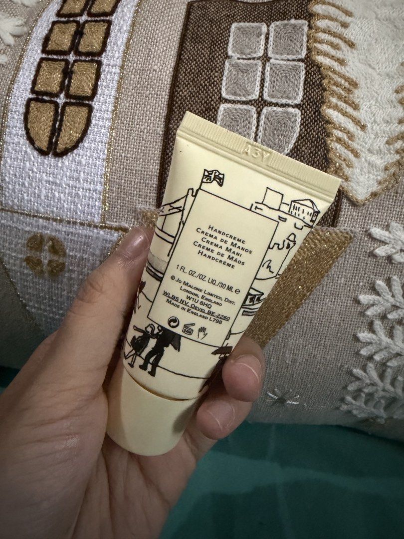 Jo Malone Lime Basil & Mandarin Hand Cream 30ml (Category: Hands & Nails) located in Paranaque City. Submitted by prismseller (Listing ID 1465628907, Image 2). Description: •Authentic •Brand new •Still sealed.
