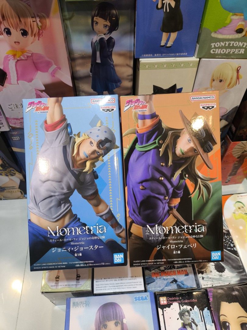 Jojo steel ball run (Category: Figurines & Statues) located in Cabuyao City. Submitted by kurtoyscollectibles (Listing ID 1465699068, Image 1). Description: johnny and gyro sold as set Dio also available will give discount if take all.