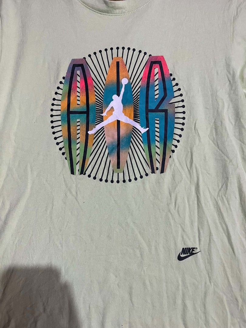 Jordan (Category: Tshirts & Polo Shirts ) located in Andop. Submitted by loots.ni.ken (Listing ID 1465677594, Image 2). Description: Jor dan 🔥 Size: M Dimes: W-20 L-26 Excellent to new condition Color rate: 9.8 No issue DM 📥.