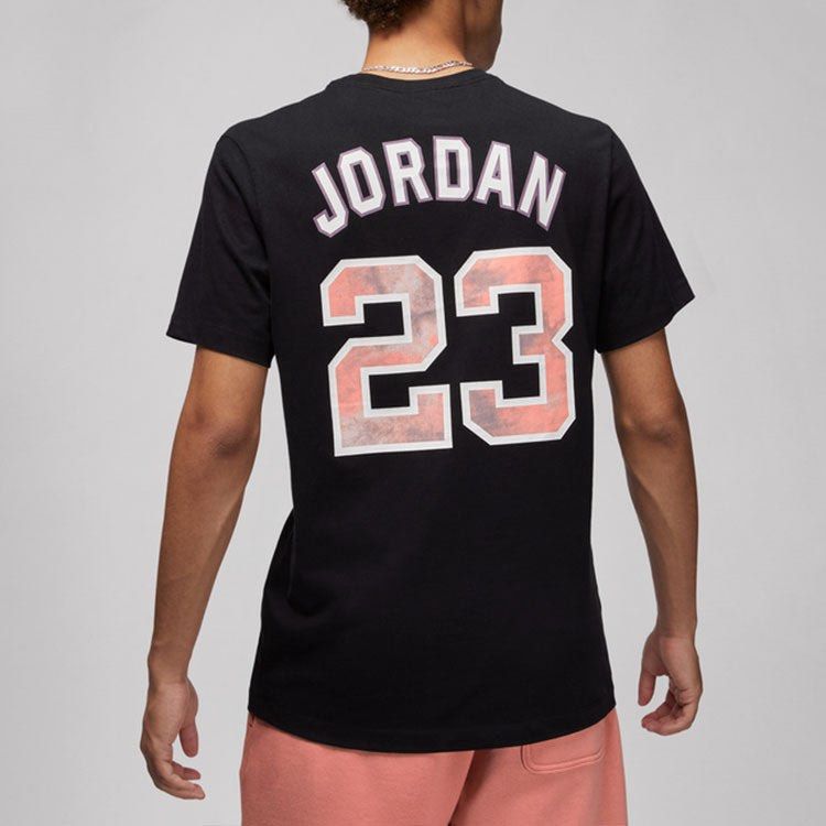 Jordan 23 Black Graphic T-Shirt (Category: Tshirts & Polo Shirts ) located in Dasmarinas. Submitted by zn_upcldtrs (Listing ID 1465436697, Image 1). Description: - 18 W / 27 L - Excellent Condi - No Issue.