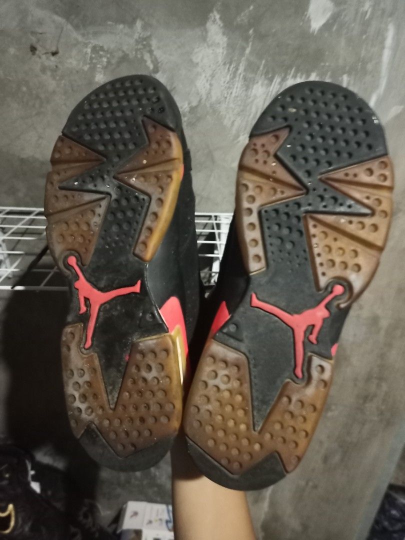 Jordan 6 Retro Infrared (Category: Sneakers) located in Mabalacat. Submitted by hasashoe (Listing ID 1465679907, Image 3). Description: SIZE ON PIC EXCELLENT CONDITION READY TO WEAR GOOD WORKING PERFORMANCE.