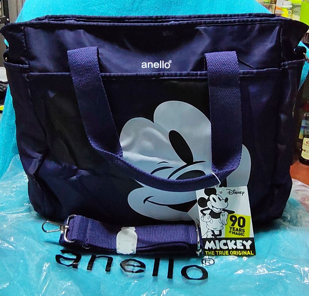 JP Anéllô Shoulder/ Sling BlueMickey Bag (Category: Shoulder Bags) located in Las Pinas. Submitted by jpmshoppe (Listing ID 1465675436, Image 1). Description: Jpn FPO Anèlló shoulder bag with sling strap OG 100% very good quality Blue in color size is L13" x H 11.5" x W 5".